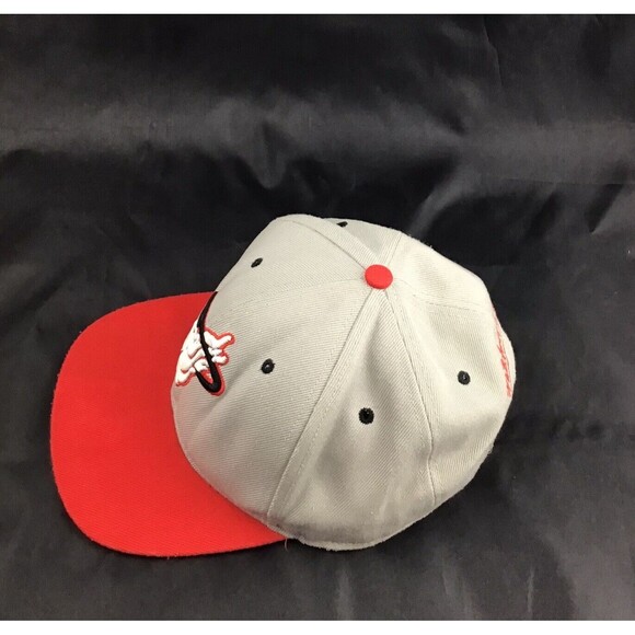 Mitchell & Ness Miami Heat NBA Basketball Brown Red Fitted Hat Cap Adjustable - Picture 5 of 11